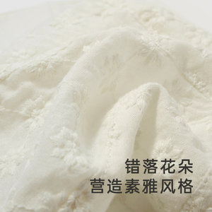 【商场同款】英氏渔夫帽女宝宝夏季公主风遮阳帽2024春夏纯棉帽子