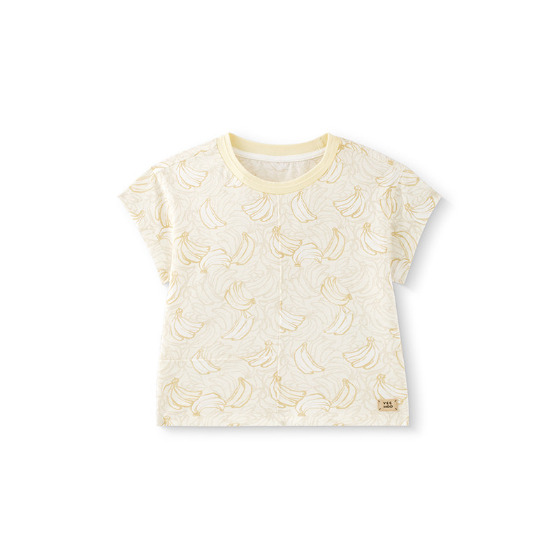 【商场同款】英氏男童短袖T恤夏季透气纯棉T恤2025新款男宝宝上衣,淘宝优惠券,粉丝福利购,淘宝优惠卷