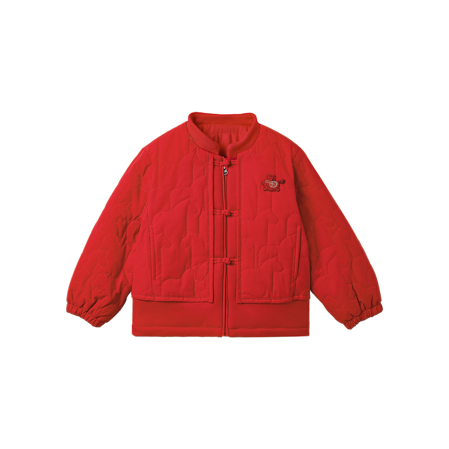 【商场同款】英氏儿童夹棉外套男童宝新年保暖拜年服秋冬喜庆春季,淘宝优惠券,粉丝福利购,淘宝优惠卷