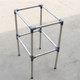 Stainless steel dishwashing hand wash basin sink with bracket