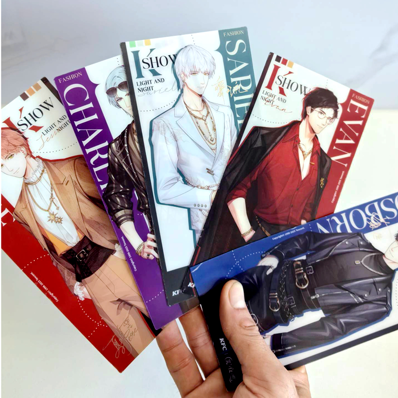 正品2025肯德基idle联名周边小卡kfc韩女团宋雨琦明星明信片全套 - 图3