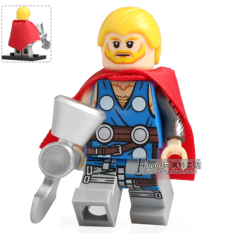 科睿KT1004超级英雄死侍失格雷神毒液急冻人蝙蝠侠积木人仔玩具 - 图3