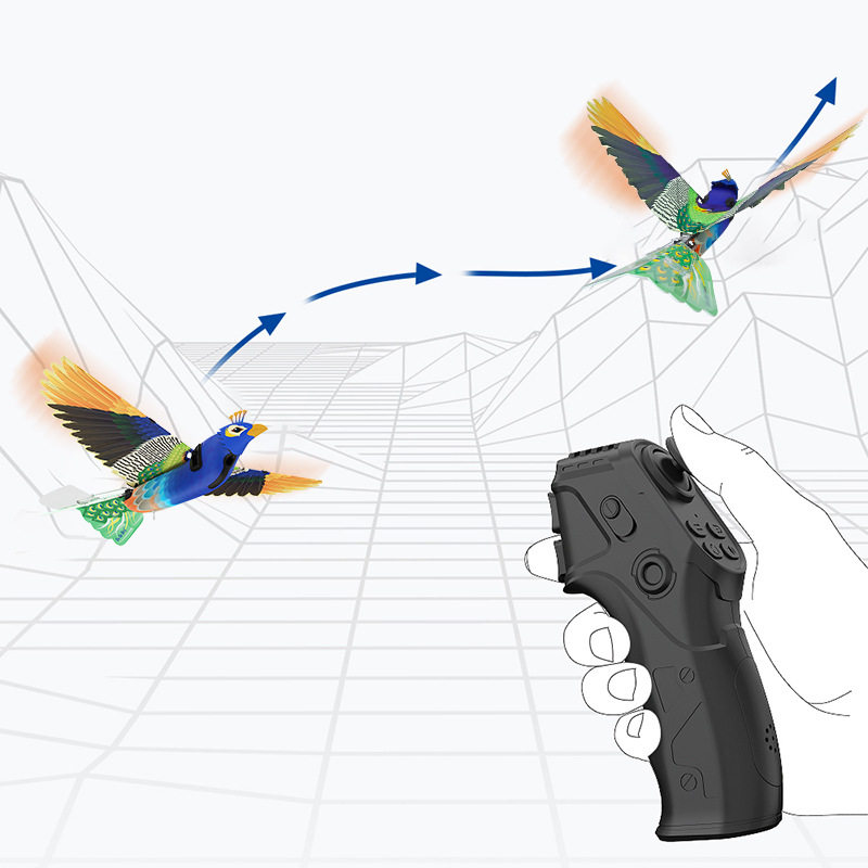 HanvonGo Go Bird智能毕方仿生扑翼出头鸟飞行器儿童遥控户外玩具,淘宝优惠券,粉丝福利购,淘宝优惠卷
