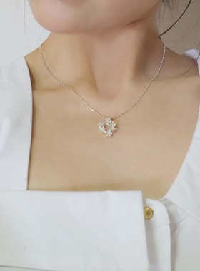 NISHINE/倪上设计原创设计师首饰 花韵系列花团锦绣小号项链