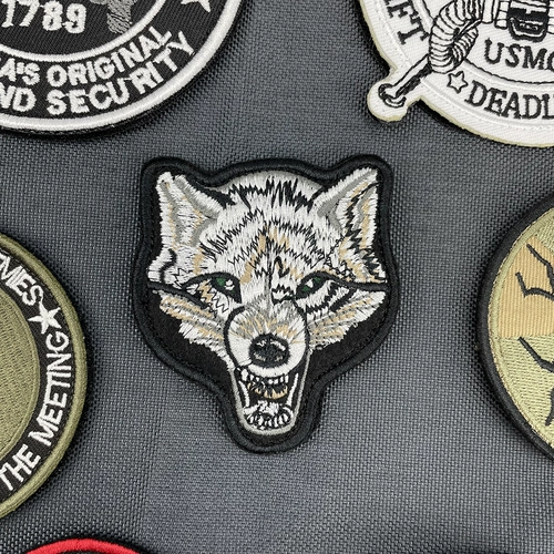 Тактическая нашивка, нарукавная повязка, аксессуары на липучке, с вышивкой