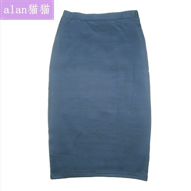 women summer High Waist skirts ladies career pencil skirt-图3