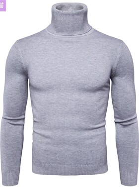 Sweaterman男高领毛衣