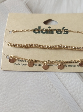 气质简约3条手链组合套装时尚百搭学生女串珠小坠欧美腕饰日常g19