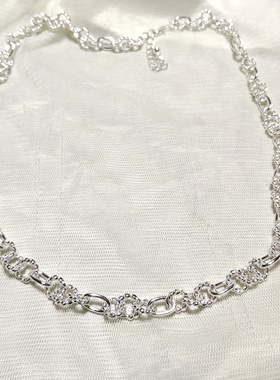 气质简约项链锁骨链欧美时尚百搭女生个性金属项饰颈链配饰潮T10