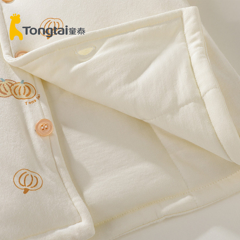 童泰婴儿单件棉衣男女秋冬宝宝棉袄薄棉开衫150克棉儿童加棉上衣,淘宝优惠券,粉丝福利购,淘宝优惠卷