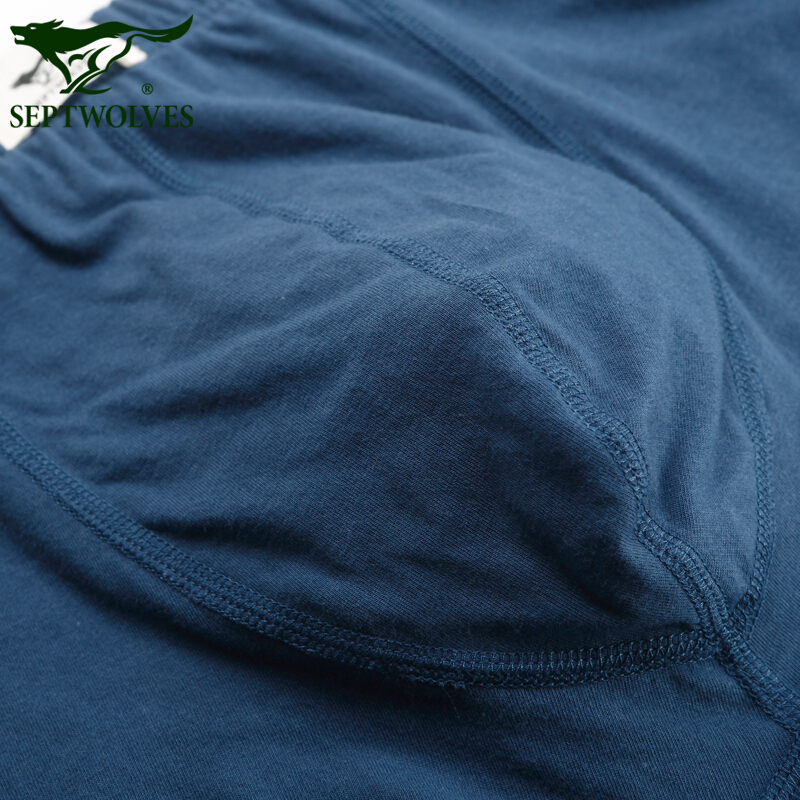 七匹狼男士三角裤纯棉中腰内裤青年四季宽松透气全棉运动三角裤衩,淘宝优惠券,粉丝福利购,淘宝优惠卷