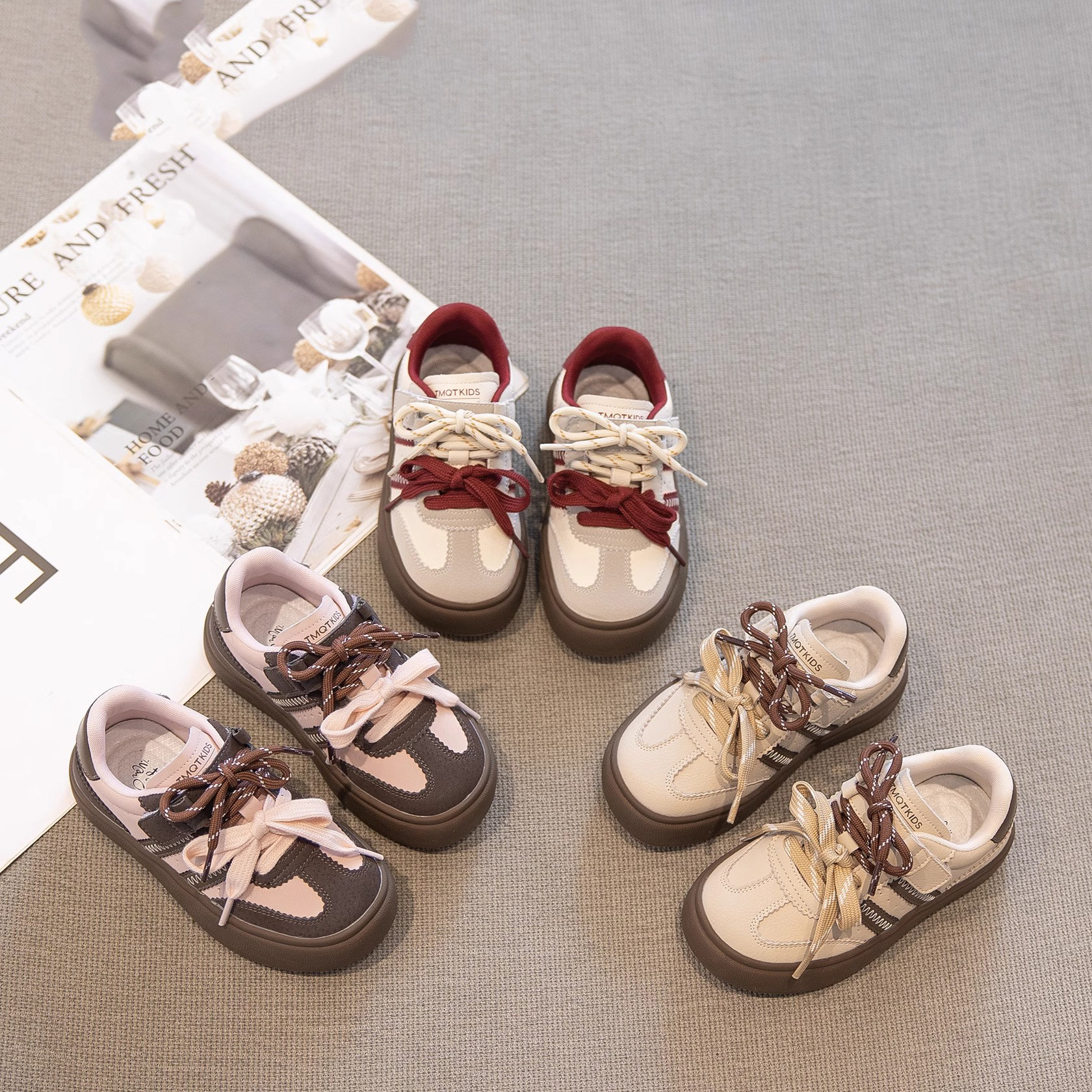 奥特莱斯女童板鞋软底2025新款春秋儿童运动鞋轻便德训鞋秋款女孩,淘宝优惠券,粉丝福利购,淘宝优惠卷