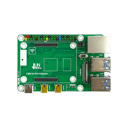 树莓派CM4转Pi 4扩展板CM4-to-Pi4-Adapter Raspberry Pi4B替代板 - 图0