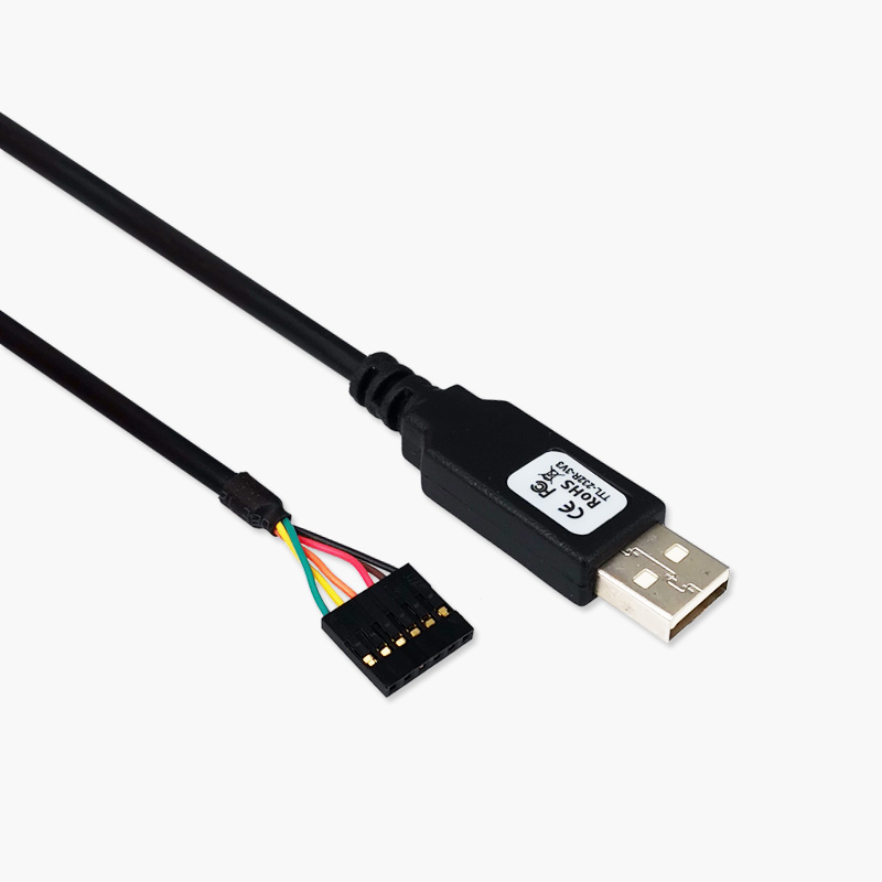 现货原装FTDI USB转TTL UART串行转换器 TTL-232R-3V3/5V 1.8M-图2