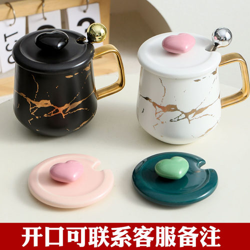 马克杯盖子通用单卖大口径陶瓷水杯盖玻璃茶杯盖早餐杯万能防尘盖 - 图1