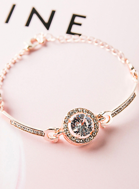 闪闪惹人爱简约罗马手链