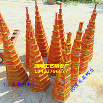 Buddhas manufacturer batch direct sale extra-large gold pagoda fragrant solid fighting incense 5 layers 7 layers 9 layers 13 layers of bronzing incense