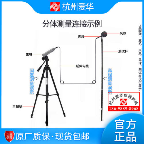 杭州爱华AWA8732声级计延伸线AWA5636 AWA5688 6228+延长线电缆 - 图1