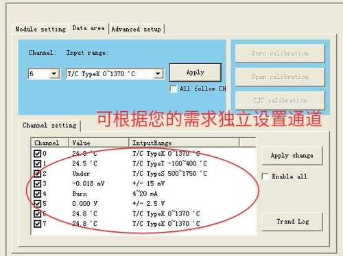 首英C-4118/4018+ 差分高压8路宽温模拟量热电偶温度采集输入模块 - 图2