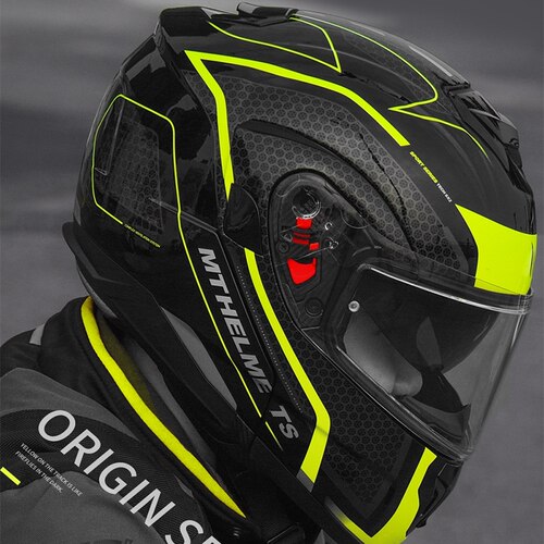 摩托全盔风神3 毒刺骑克MT头盔镜片防雾通用防晒面罩挡风玻璃面罩 - 图0