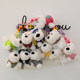 Cute West Highland plush pendant bag hanging decoration