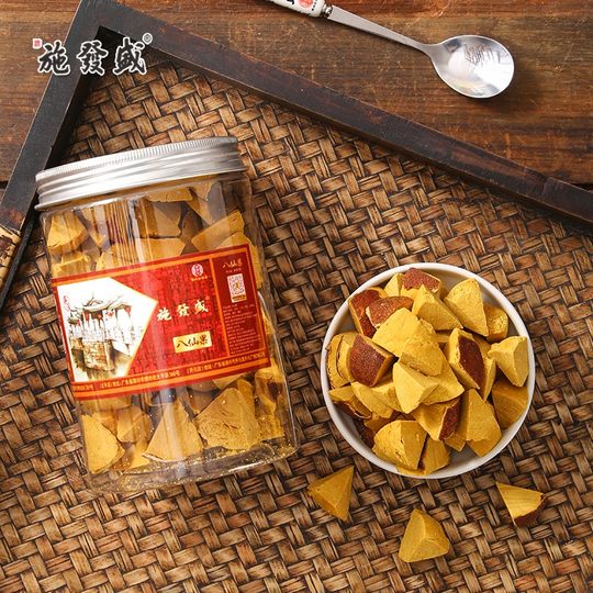 施发盛 切块化州陈皮橘红八仙果  润喉化痰止咳潮汕三宝特产