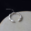 Chinese style old-fashioned retro silver ring all sterling silver