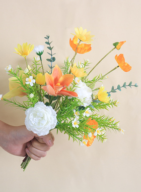 小清新假花仿真花客厅餐桌装饰