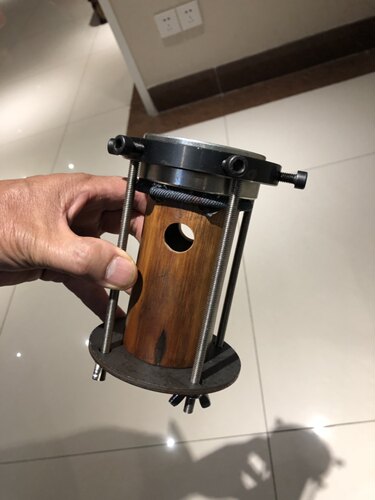 京胡专用蒙皮工具紧箍咒式西皮二黄通用维修仿生皮蛇皮蒙皮 - 图3