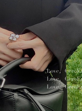 ceroenmi紫藤花蕊紫钻女吊坠小众