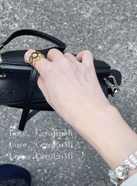 立体雏菊花镀金戒指女CeroEnMi