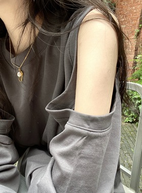 ceroenmi甜酷女孩百搭项链珍珠