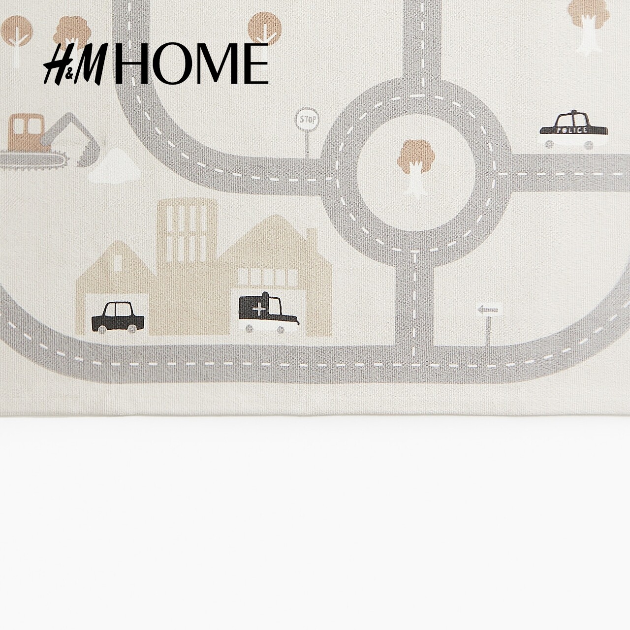 HM HOME home fabric carpet comfortable thick non-slip children's fun road board game floor mat 1123072