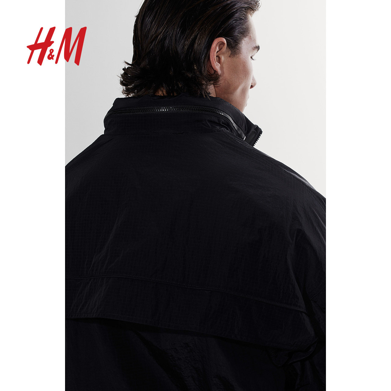 HM男装运动外套冬季户外登山服宽松版型舒适尼龙防风衣1228227,淘宝优惠券,粉丝福利购,淘宝优惠卷