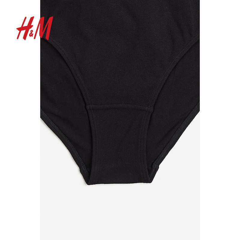 HM女士内衣内裤5条装秋季舒适柔软棉质三角内裤1230564