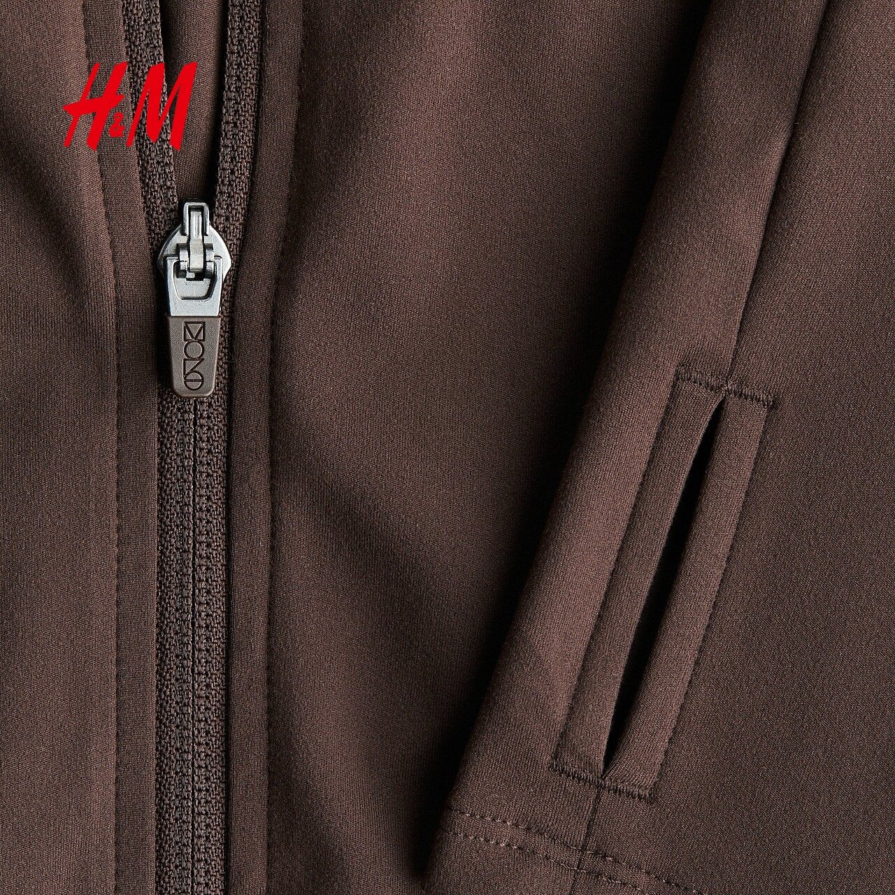 【H&M MOVE SoftMove™】女士外套冬季新款拉链网球健身服1243210,淘宝优惠券,粉丝福利购,淘宝优惠卷