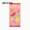 HM HOME home fabric bath towel summer home printed terry cloth cute towel 0945713