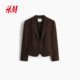 HM Women's suit 2026 Summer New Short Style Trendy Commuting Business Casual Suit 1323638