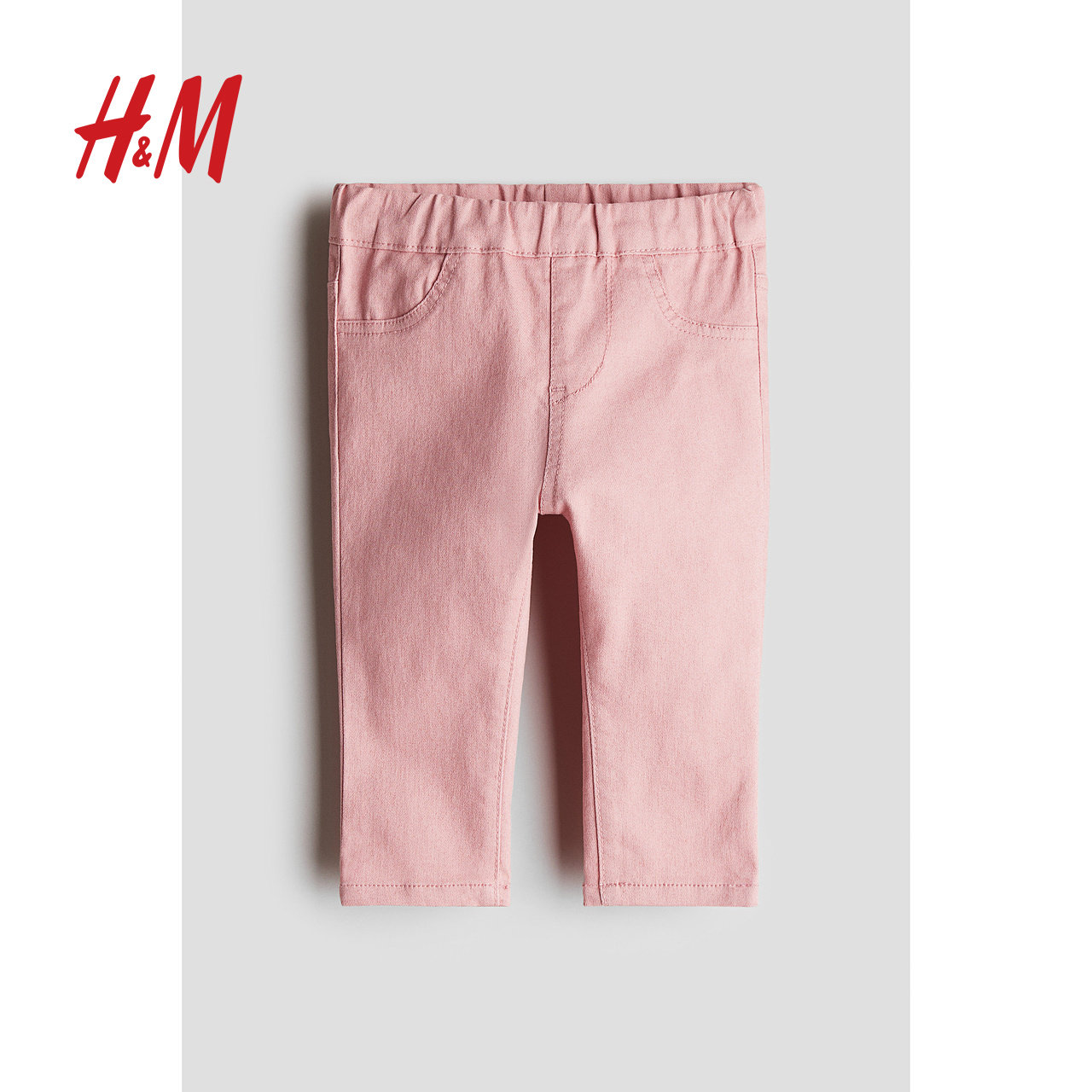 HM冬季童装女婴中腰牛仔打底裤1235864,淘宝优惠券,粉丝福利购,淘宝优惠卷