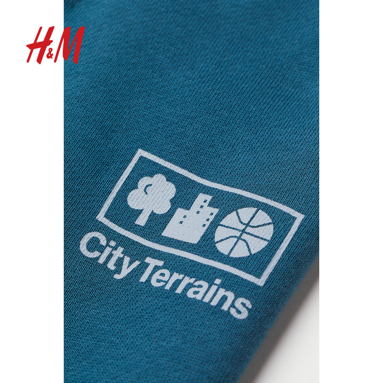 hm男装春季休闲舒适圆领棉质卫衣 HM卫衣