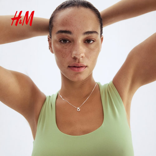 HM2025年冬季新款女装细纤维背心1293219 - 图0