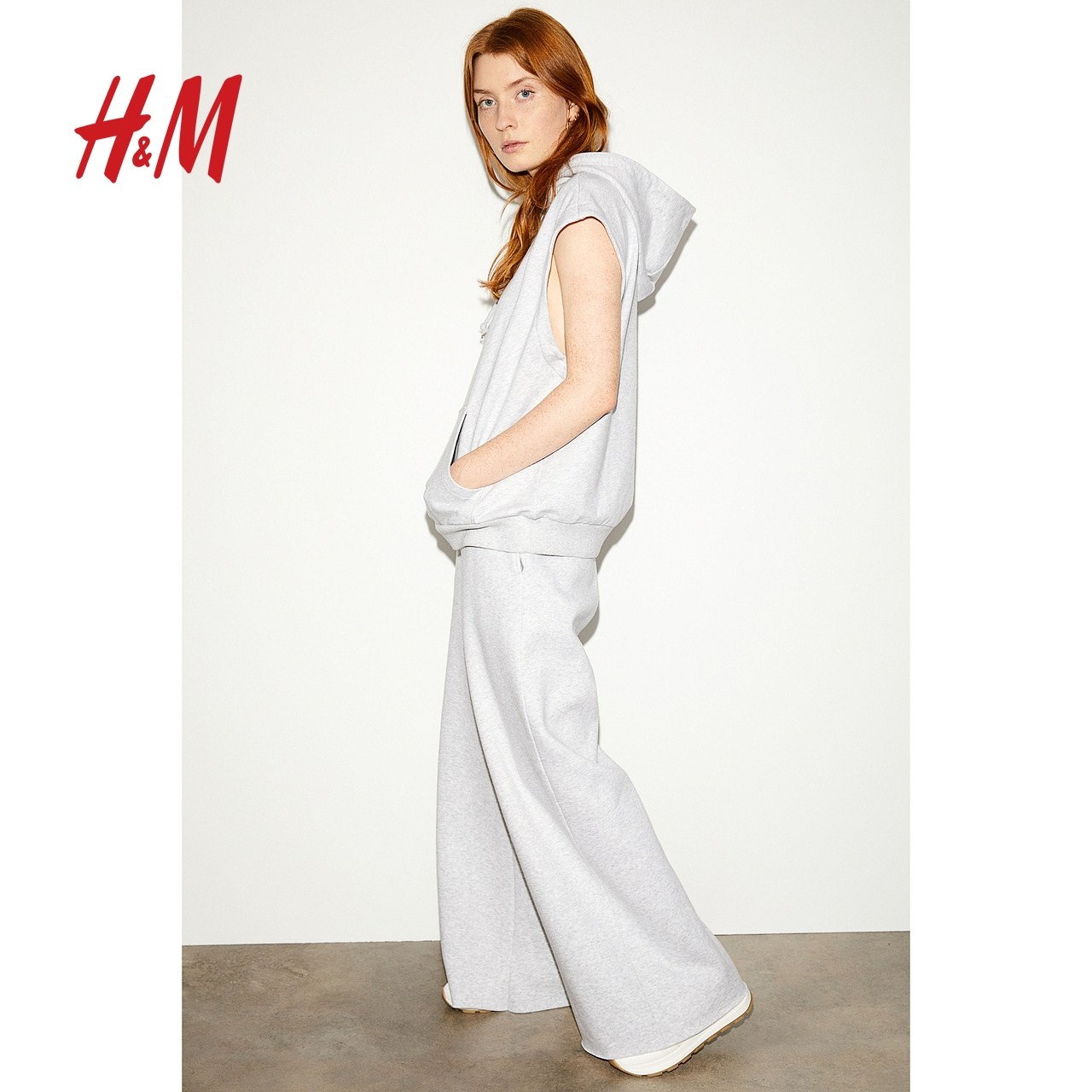 hm女装绒衫春季新款休闲纯棉卫衣 HM卫衣/绒衫