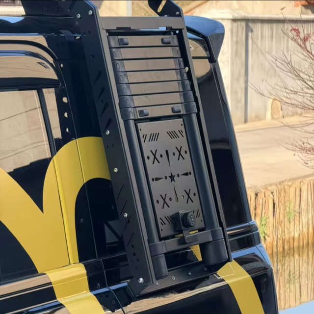 Chery icarv23 floor-standing telescopic side ladder modification