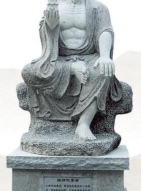 石雕十八罗汉雕像花岗岩人物圆雕十八罗汉天王雕刻石材人物石雕