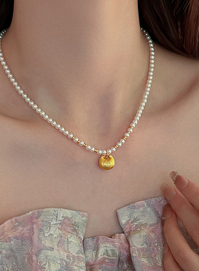 2024新款金福袋吊坠高级感项链