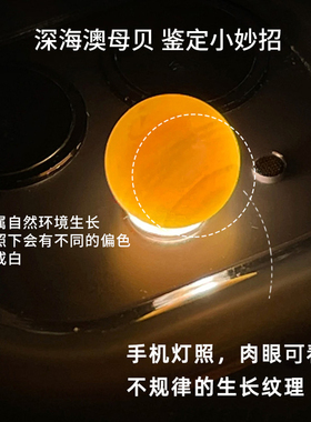 明星同款深海母贝珍珠耳钉