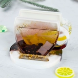 Кофейная силиконовая форма, DIY, поделки ручной работы, зеркальный эффект