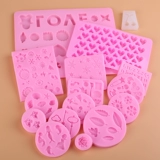 Новая любовь DIY Crystal Drop Пластиковая плесень Силиконовая пластиковая розовая розовая русалка русалка вишня девушка любовь любовь форма сердца