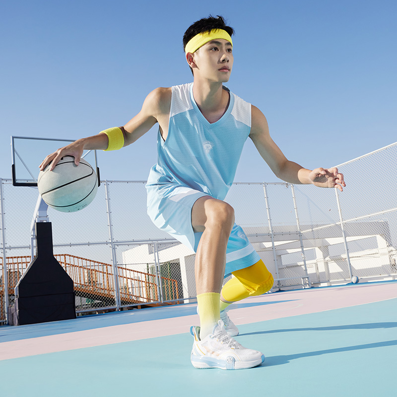 361运动套装男2024夏季新款速干排汗篮球服男士透气宽松运动短袖 - 图1