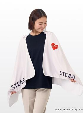 日本原单户外防晒斗篷沙滩游泳浴巾男女便携凉感披肩运动速干巾